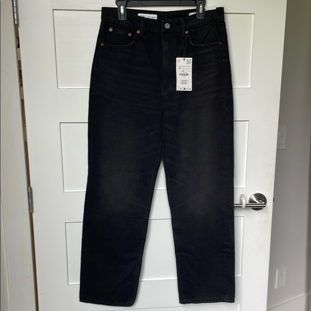 Zara Black mom fit Jeans